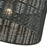 Livex Weavington 1Lt Medium Semi-Flush, Black/Charred Gray