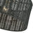 Livex Weavington 1Lt Medium Semi-Flush, Nickel/Charred Gray