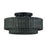 Livex Weavington 4Lt Extra Large Semi-Flush, Black/Charred Gray