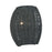 Livex Deluna 1Lt ADA Sconce, Black/Hand-Woven Black