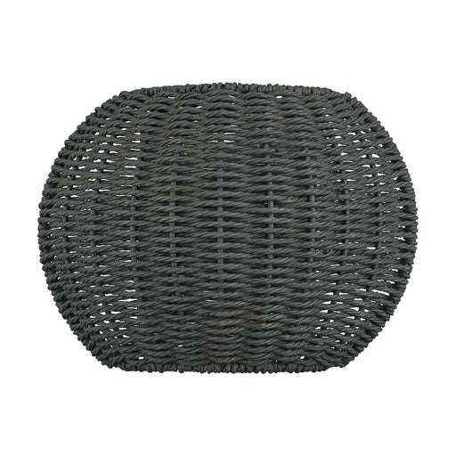 Livex Deluna 2Lt ADA Sconce, Black/Hand-Woven Black