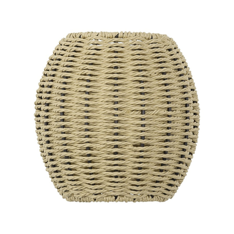 Livex Summervine 1Lt ADA Sconce, Gold/Hand-Woven French Beige