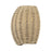 Livex Summervine 1Lt ADA Sconce, Gold/Hand-Woven French Beige