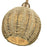 Livex Summervine 1Lt Mini Globe Pendant, Gold/French Beige