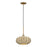 Livex Summervine 1Lt Pendant, Gold/Hand-Woven French Beige