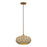 Livex Summervine 1Lt Pendant, Gold/Hand-Woven French Beige