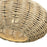 Livex Summervine 1Lt Pendant, Gold/Hand-Woven French Beige