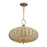 Livex Summervine 3Lt Pendant Chandelier, Gold/French Beige