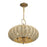 Livex Summervine 3Lt Pendant Chandelier, Gold/French Beige