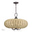 Livex Summervine 5Lt Pendant Chandelier, Bronze/French Beige - 60205-07