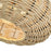 Livex Summervine 3Lt 14" Dia Semi-Flush, Gold/French Beige