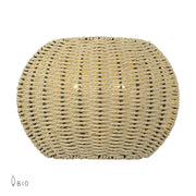 Livex Summervine 2Lt ADA Sconce, Gold/Hand-Woven French Beige - 60209-48