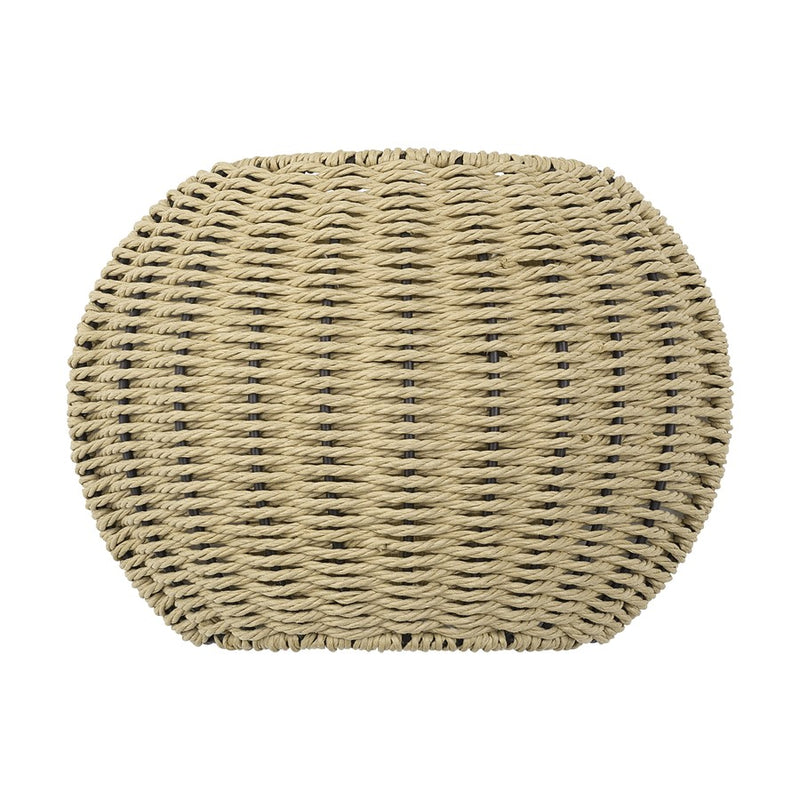 Livex Summervine 2Lt ADA Sconce, Gold/Hand-Woven French Beige