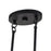 Livex Acordia 3Lt Medium Chandelier, Black/Parisian Night Polyester