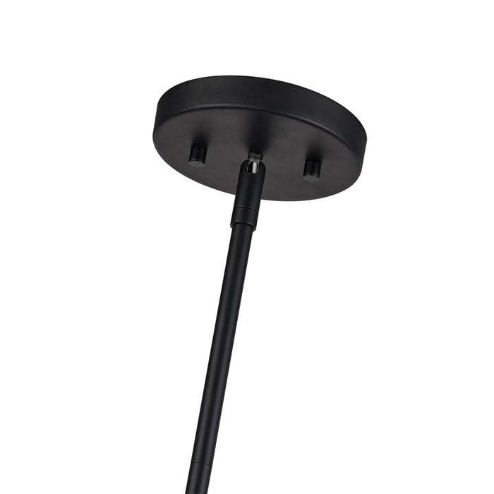 Livex Acordia 5Lt Pendant Chandelier, Black/Parisian Night Polyester