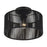 Livex Acordia 1Lt 12" Dia Semi-Flush, Black/Parisian Polyester