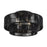 Livex Acordia 4Lt 21" Dia Semi-Flush, Black/Parisian Polyester