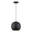 Livex Kuppola Lt Globe Pendant, Bronze/Brass/Bronze Aluminum/Gold