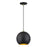 Livex Kuppola Lt Globe Pendant, Bronze/Brass/Bronze Aluminum/Gold