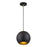 Livex Kuppola Lt Globe Pendant, Bronze/Brass/Bronze Aluminum/Gold