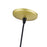 Livex Kuppola Lt Globe Pendant, Gold/Black/Gold Aluminum/White