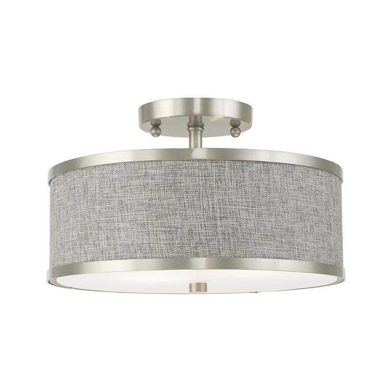 Livex Lighting Park Ridge 2 Light Semi-Flush