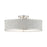 Livex Park Ridge 3 Light Semi Flush Mount, Brushed Nickel