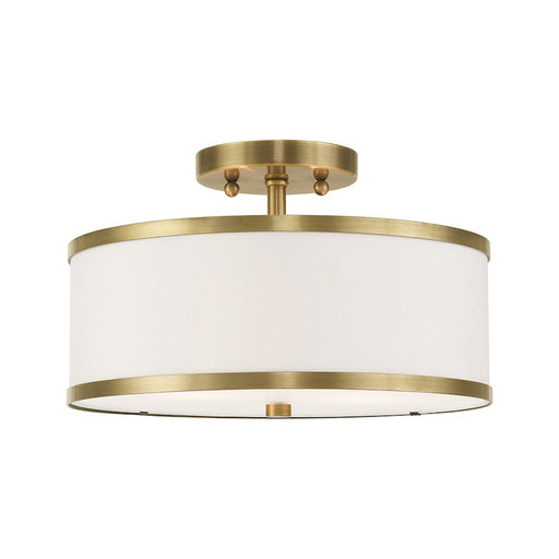 Livex Lighting Park Ridge 2 Light Semi-Flush