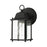 Livex Hamilton 1 Light Outdoor Mini Downlight Wall Lantern, Black