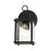 Livex Hamilton 1 Light Outdoor Mini Downlight Wall Lantern, Black