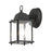 Livex Hamilton 1 Light Outdoor Mini Downlight Wall Lantern, Black