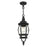 Livex Frontenac 1 Light Outdoor Pendant Lantern, Textured Black
