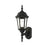 Livex Hamilton 1 Light Outdoor Mini Uplight Wall Lantern, Black