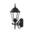 Livex Hamilton Outdoor Uplight Wall Lantern, Textured Black