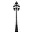 Livex Hamilton Outdoor Post Light, Textured Black