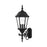 Livex Hamilton Outdoor Uplight Wall Lantern, Textured Black