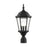 Livex Hamilton Outdoor Post Top Lantern, Textured Black