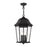 Livex Hamilton 3 Light Outdoor Pendant Lantern, Textured Black