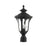 Livex Oxford 1 Light Outdoor Small Post Top Lantern, Textured Black