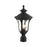 Livex Oxford 1 Light Outdoor Small Post Top Lantern, Textured Black