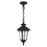 Livex Oxford 1 Light Outdoor Pendant Lantern, Textured Black