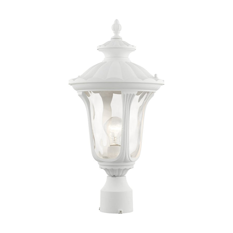 Livex Oxford 1 Light Outdoor Post Top Lantern