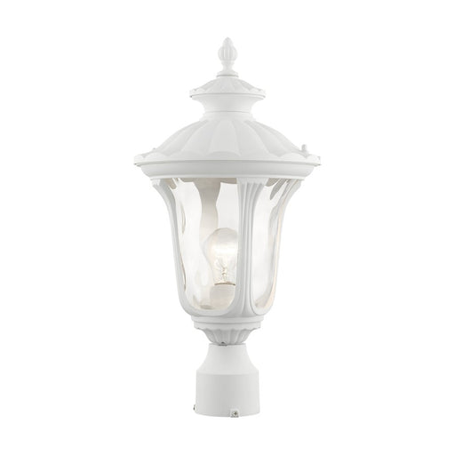 Livex Oxford 1 Light Outdoor Post Top Lantern
