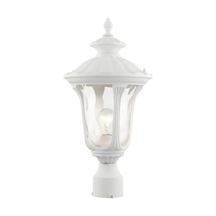 Livex Oxford 1 Light Outdoor Post Top Lantern