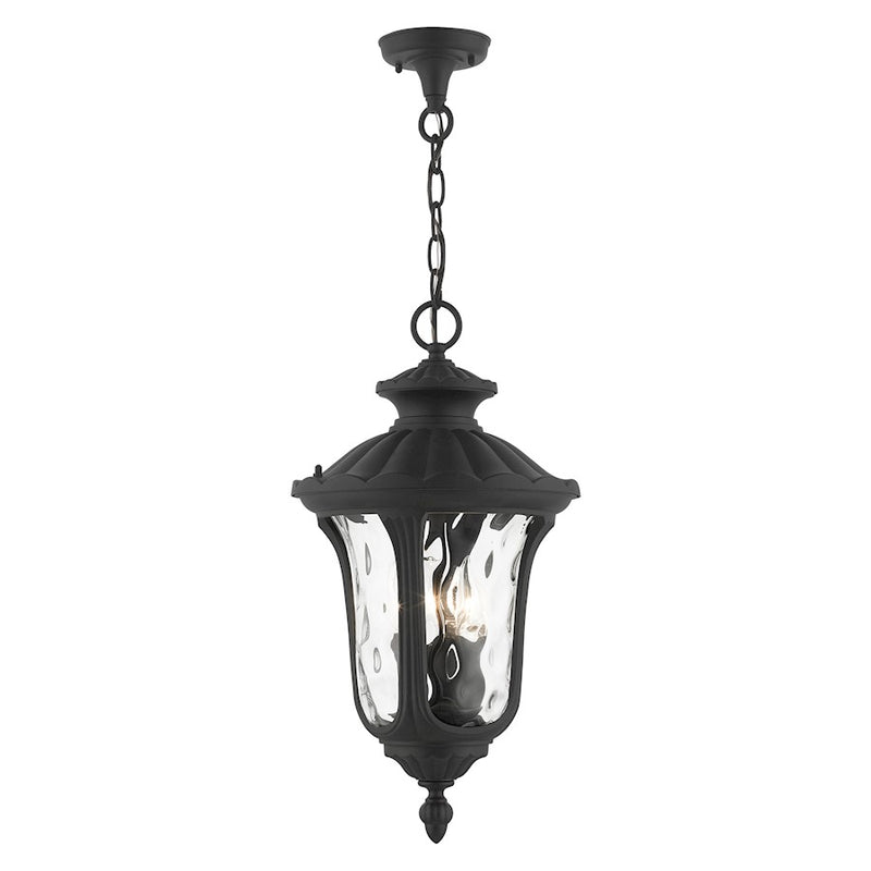 Livex Oxford 3 Light Outdoor Pendant Lantern