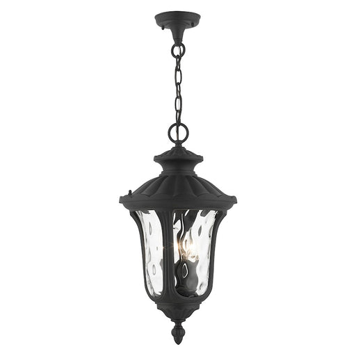 Livex Oxford 3 Light Outdoor Pendant Lantern