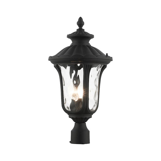 Livex Oxford 3 Light Outdoor Post Top Lantern