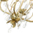 Livex Acanthus 4 Light Chandelier, Winter Gold