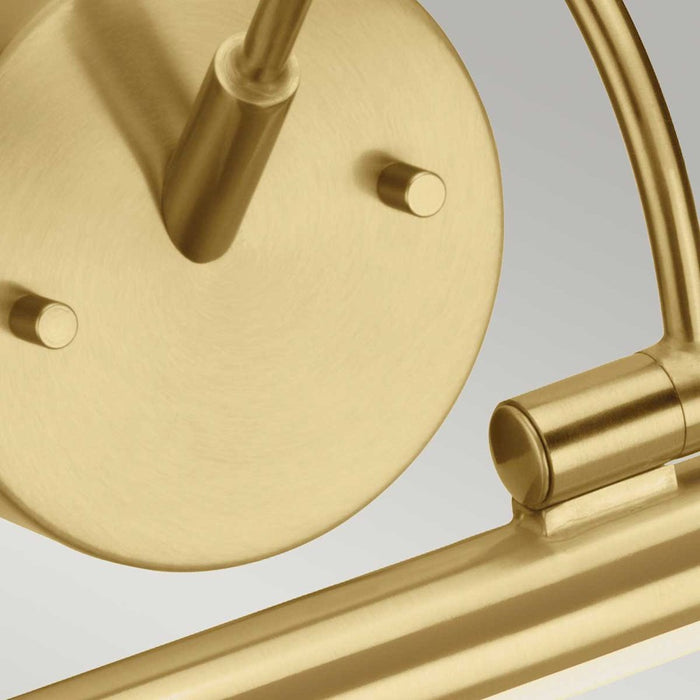 Lucas McKearn Alton 1 Light LED 27" Picture Light, Brushed Brass