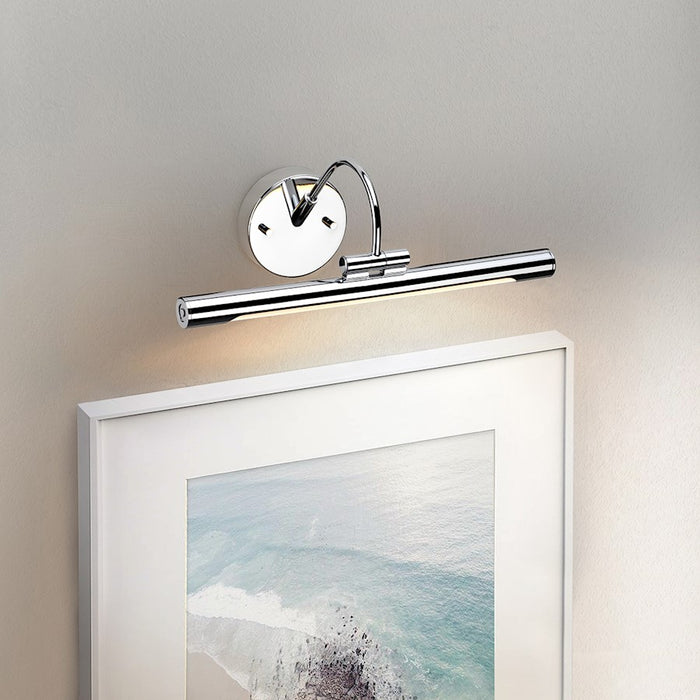 Lucas McKearn Alton 1Lt LED 15" Picture Light, Polished Chrome